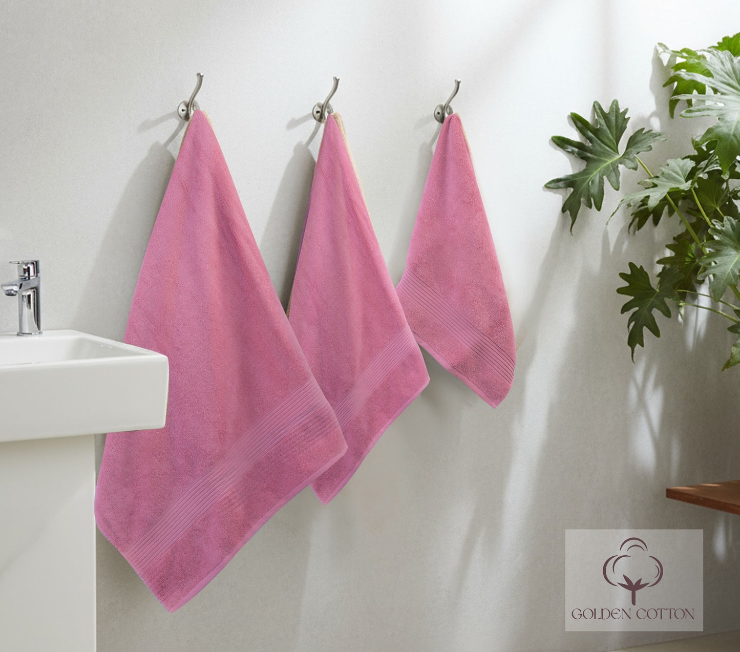 Cashmere set of 3 towels