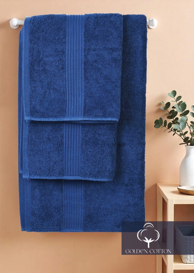 3-Piece Towel Set – 1 Large, 2 Medium