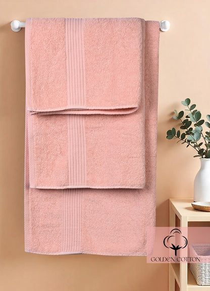 3-Piece Towel Set – 1 Large, 2 Medium