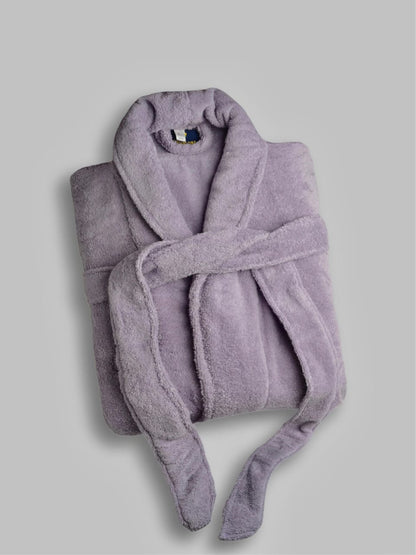 Luxury 100% Cotton Bathrobe – Ultra Soft & Comfortable
