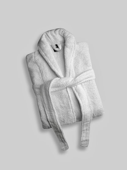 Luxury 100% Cotton Bathrobe – Ultra Soft & Comfortable