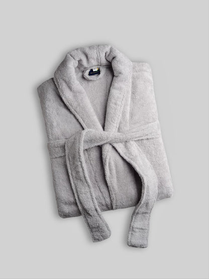 Luxury 100% Cotton Bathrobe – Ultra Soft & Comfortable
