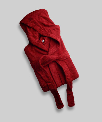 Luxury 100% Cotton Bathrobe – Ultra Soft & Comfortable